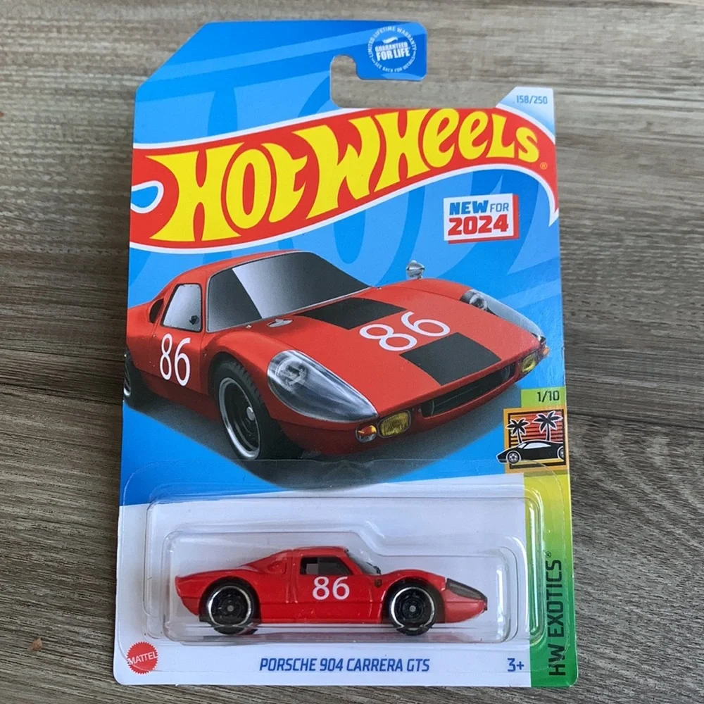 Hot Wheels Porsche 904 Carrera GTS HW Exotics 86 Red Racing Car Hotwheels 🆕 2024